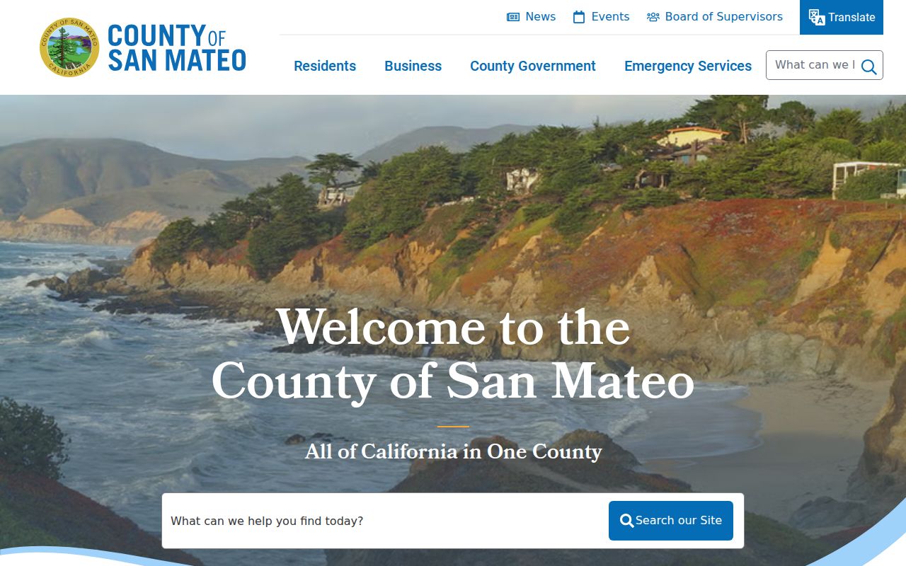 County of San Mateo official agency directory